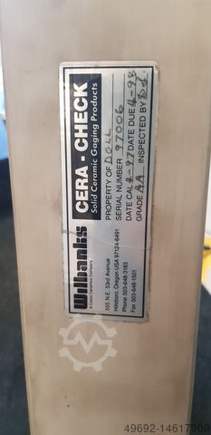 Padrão de ângulo Wilbanks (Coors Tec) CeraCheck