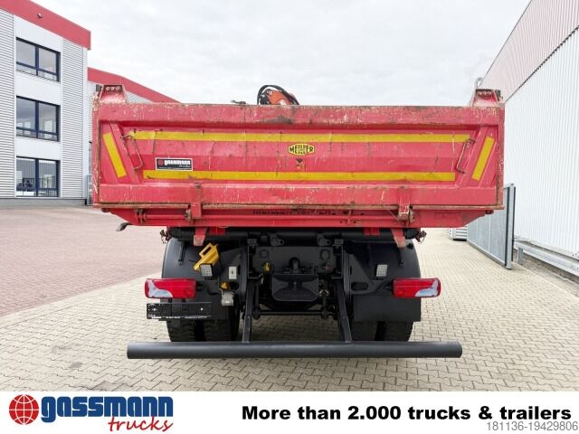 Vörubíll með tippgrind MAN TGS 18.400 4x4 BB, Navi, Kran Atlas 120.2E-A3L,