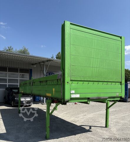 Intercambiabile con pianaleWechselbrücke con piattaforma Krone Baustoff 7,45 Multilockrahmen Türen