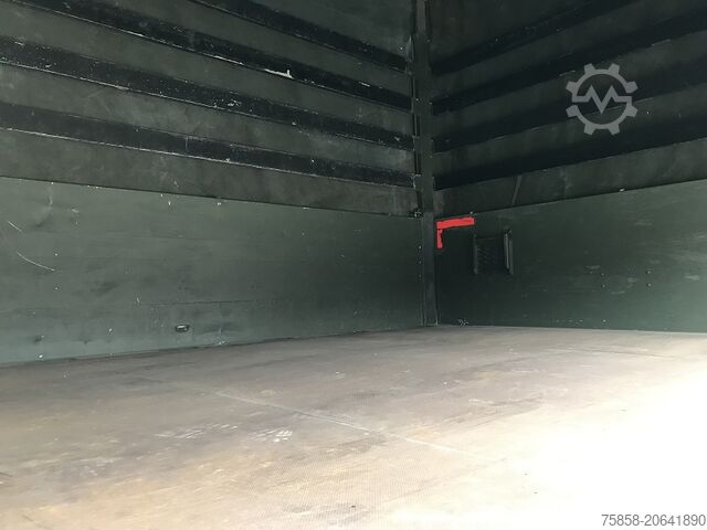 Rimorchio con pianale e telone SCHMITZ 3Achser Bundeswehr mit HU+SP TOP Zustand