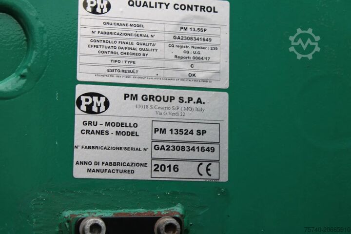 Kranwagen Iveco Stralis 400 + PM SERIE 13 4X HYDROLIC + EURO 6 ...