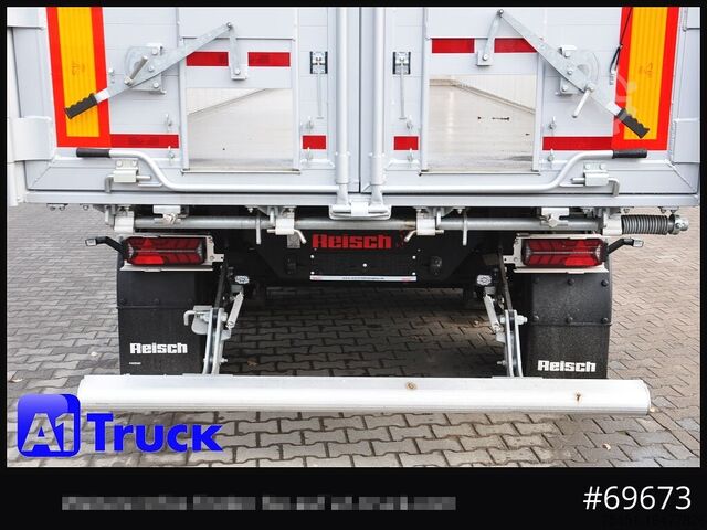 Tiptrailer REISCH RHKS, Alu-Kippmulde 54m³, Kombitüren, Alufelgen, Liftachse,
