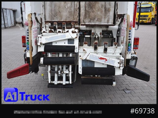 Camión de la basura MERCEDES-BENZ Antos 2532 Faun Powerpress II Zöller Detla 2301,