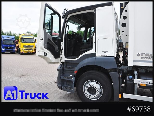 Camión de la basura MERCEDES-BENZ Antos 2532 Faun Powerpress II Zöller Detla 2301,
