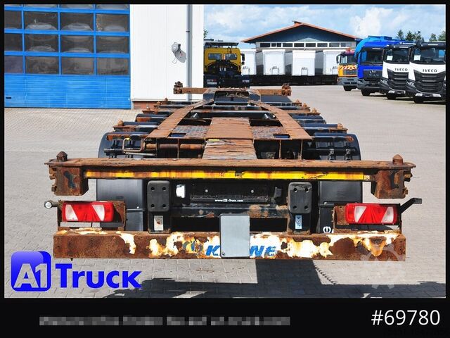Trailer semi swap body KRONE SDC, Containerchassis,  2x20/30/40