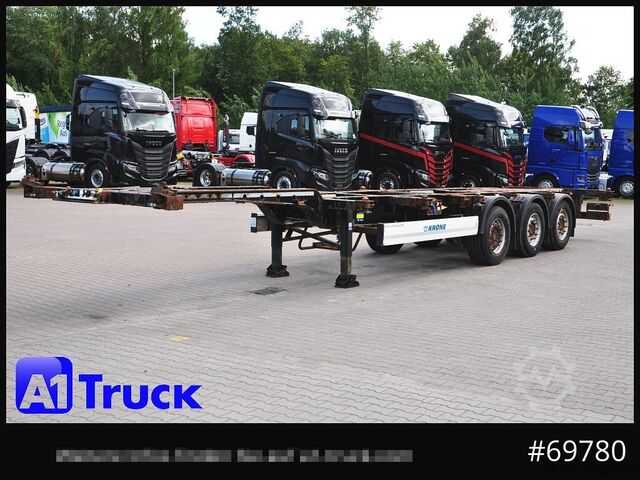 Trailer semi swap body KRONE SDC, Containerchassis,  2x20/30/40