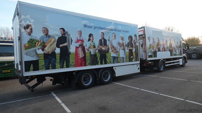 Kühl-/Tiefkühltransport MAN TGS 18.320 FRIGO COMBI WITH DRACO FRIGO TRAILER