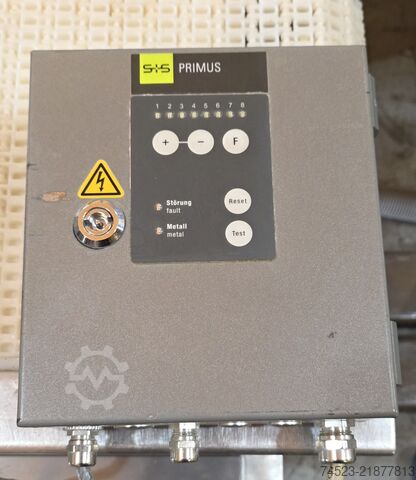 Detector de metales de caída libre Sesotec S+S RP55