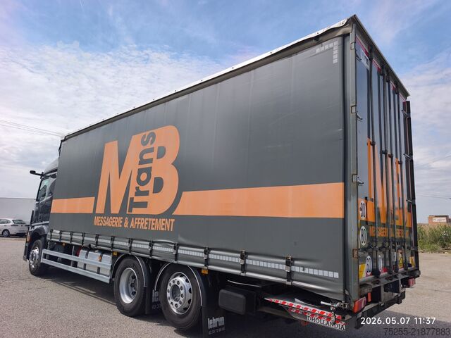 Kamion s ravnom platformom i ceradom MERCEDES B 2543 ACTROS 6X2 EURO 6 ( 2021)