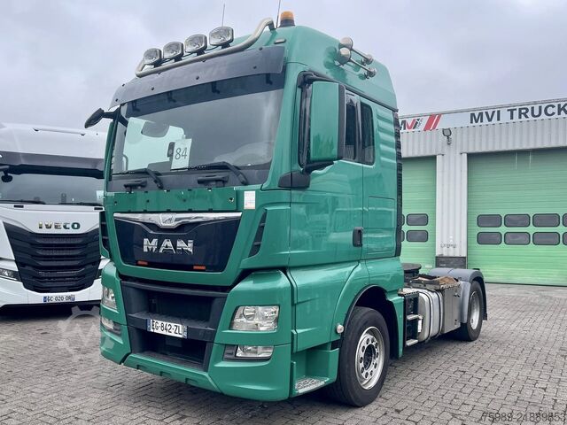 Standard-SZM MAN TGX 18.480 RETARDER, mooving 5th wheel, FRIGO, ...