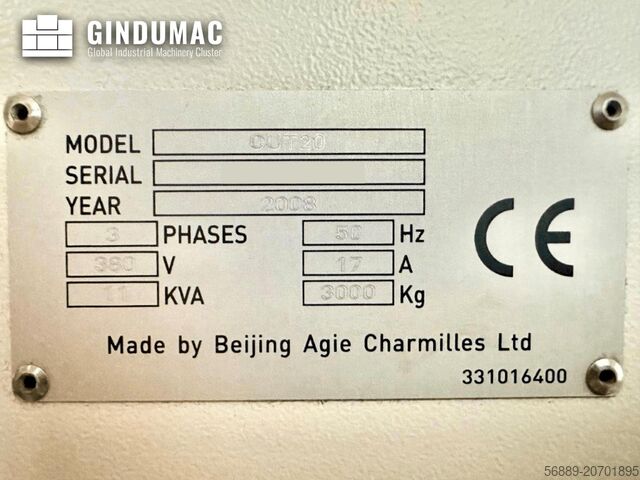 Wire EDM Machine AGIE Charmilles CUT 20
