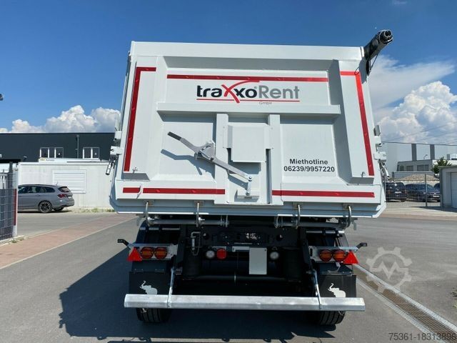 Tipper semitrailer SCHMITZ CARGOBULL SKI 24 SL 7.2 Alukasten Liftachse 29,9 m3!MIETE!