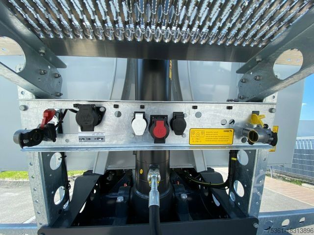 Tipper semitrailer SCHMITZ CARGOBULL SKI 24 SL 7.2 Alukasten Liftachse 29,9 m3!MIETE!