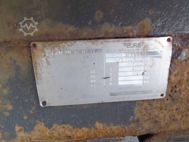 Kyld/fryst transport Burg frigo block + lift