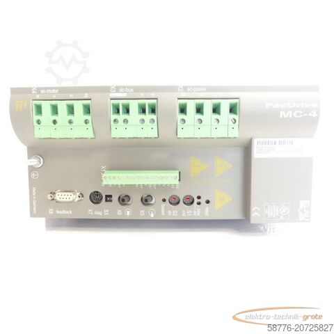 Компонент Schneider Schneider Electric ELAU PacDrive MC-4/11/22/400 SN: 2228230252