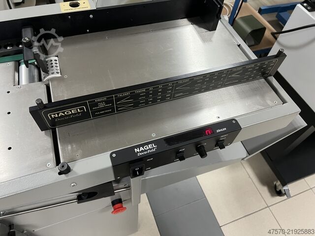 ভাঁজ করার মেশিন Nagel Docufold – Morgana Junior Folding machine