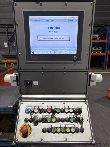 Prensa de corte fino FEINTOOL HFA 8000