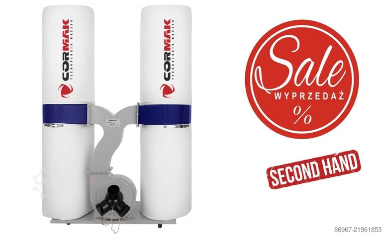 Absaugung von Sägespänen CORMAK FM300S