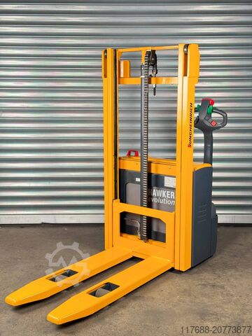 High lift truck pedestrian Jungheinrich EJC 110 - Service Neu- 2.9m Hub- int. Lader