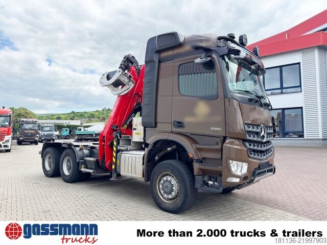 Standard SZM Mercedes-Benz Arocs 3351 LS 6x6, Grounder, MirrorCam, Navi,