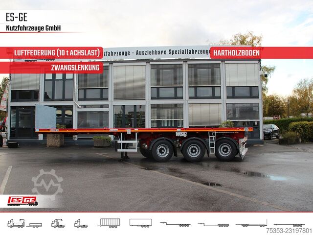 Darbinės platformos puspriekabė FAYMONVILLE MAX410 Ballastauflieger