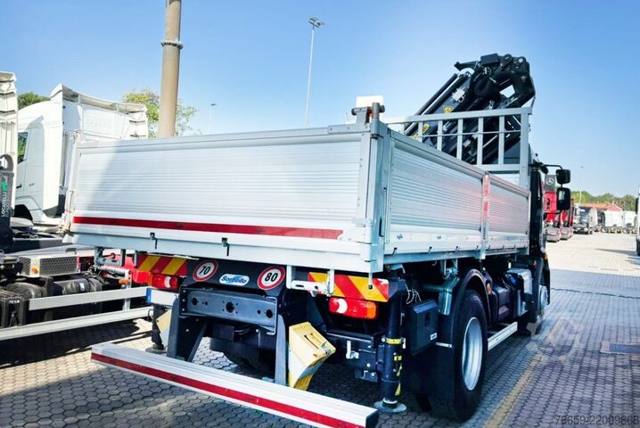 Xe ben VOLVO FL 250  + gru Palfinger