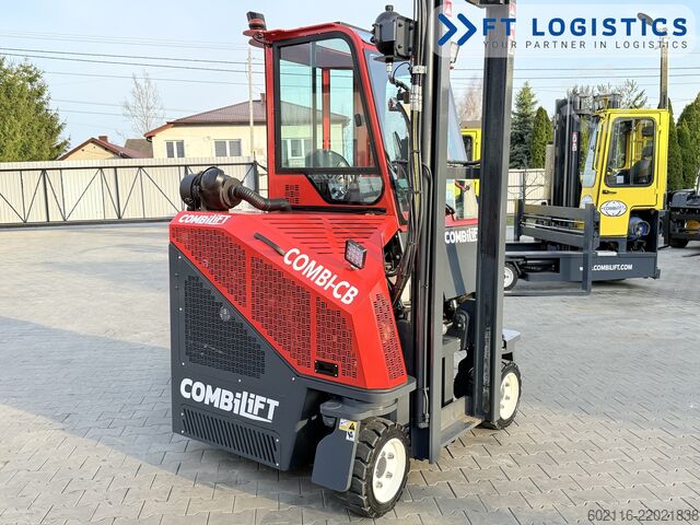 4-way forklift Combilift CB3000 DIESEL FULL CABIN TRIPLEX 6550