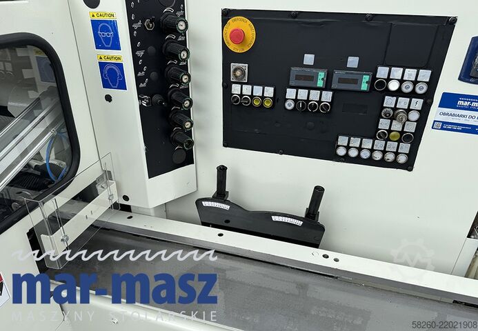 चार-तरफा गीला प्लानर SCM TOPSET XL na 6 głowic