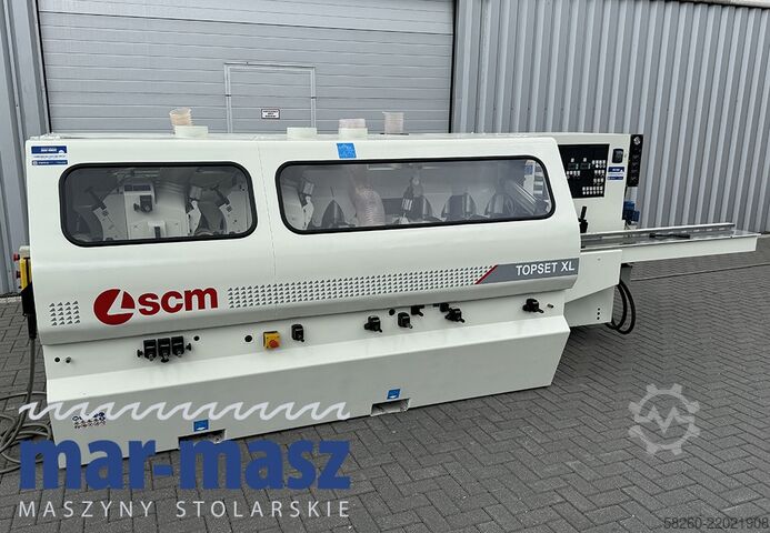 चार-तरफा गीला प्लानर SCM TOPSET XL na 6 głowic