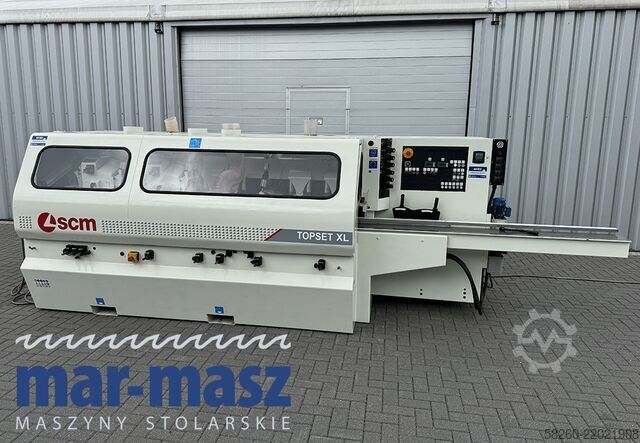 चार-तरफा गीला प्लानर SCM TOPSET XL na 6 głowic