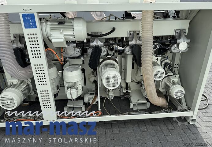 चार-तरफा गीला प्लानर SCM TOPSET XL na 6 głowic