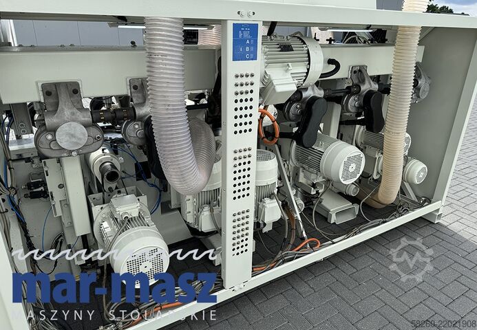 चार-तरफा गीला प्लानर SCM TOPSET XL na 6 głowic