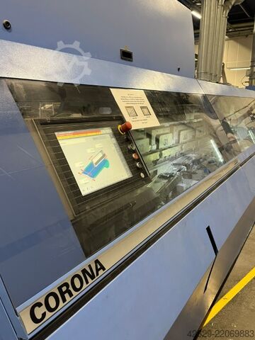 Binder met verzamelaars (samenstelmachines) Müller Martini Corona C15 S/35 (18")