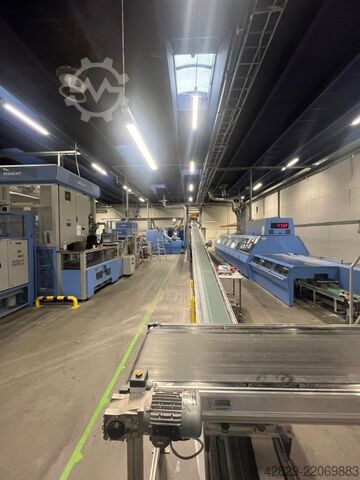 Binder met verzamelaars (samenstelmachines) Müller Martini Corona C15 S/35 (18")