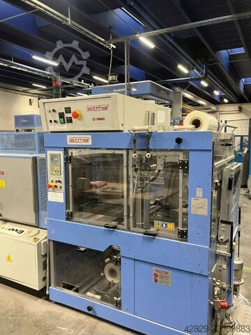 Binder met verzamelaars (samenstelmachines) Müller Martini Corona C15 S/35 (18")