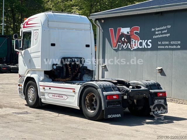 Standart çekici ünitesi SCANIA R450 4x2 Vollluft, Retarder, Schubbodenhydraulik
