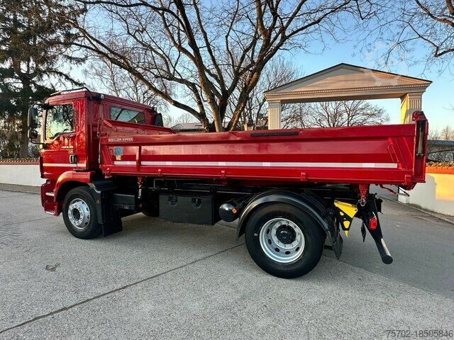 شاحنة للأغراض الخاصة MAN TGM 18320 Meiller Dreiseitenkipper