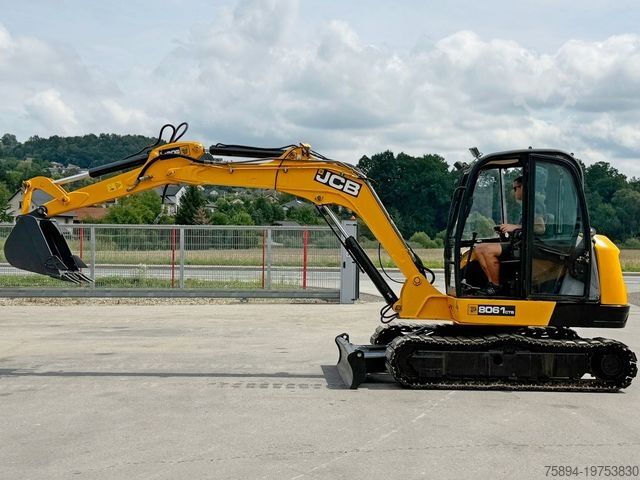 Straßenwalze JCB 8061 * Raupenbagger * TOPZUSTAND
