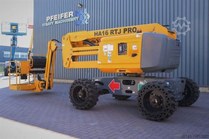 Articulated boom lift Haulotte HA16RTJ Pro NEW, Valid inspection, *Guarantee! Die