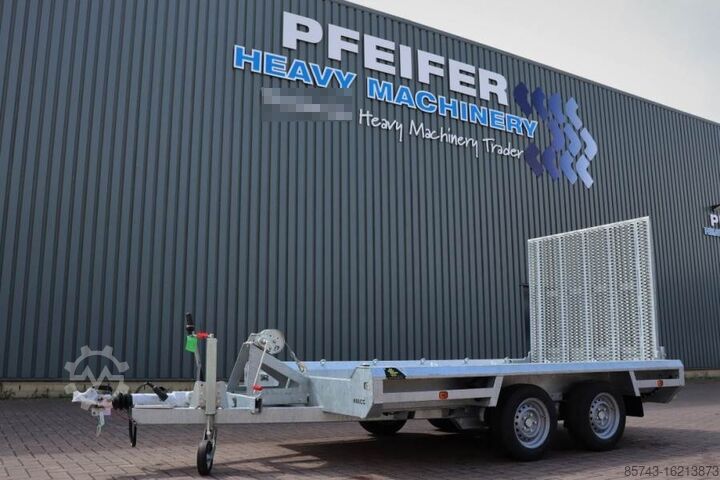 Treler 2 Axel Hulco Terrax-2 3500kg, Kapasiti 2,770 kg, Hulco Terrax-2 3500kg 2 Axel Trailer, 2.770 kg Capacity,