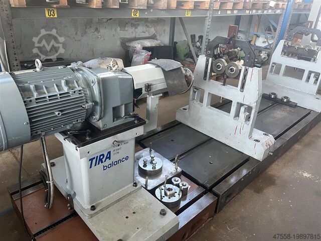 Stroj za vodoravno balansiranje rotora Tira Maschinbau GmbH Tira X 9000 /K 3000