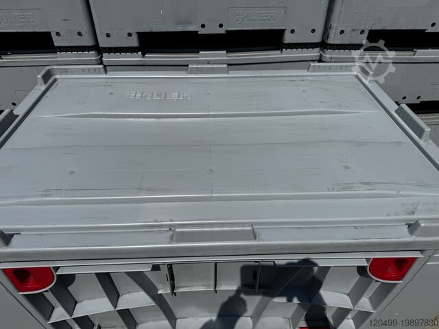 Сгъваема голяма кутия с 4 капака за достъп AUER Klappbare Bigbox 120x80x100 cm