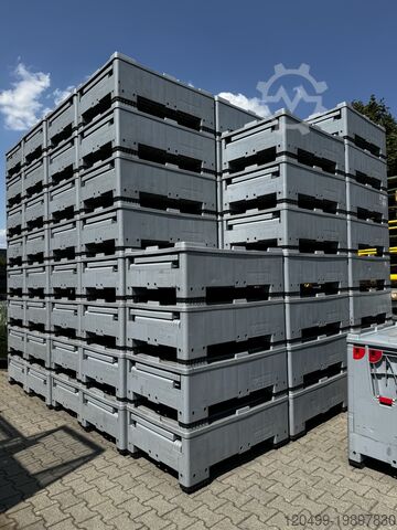 Сгъваема голяма кутия с 4 капака за достъп AUER Klappbare Bigbox 120x80x100 cm