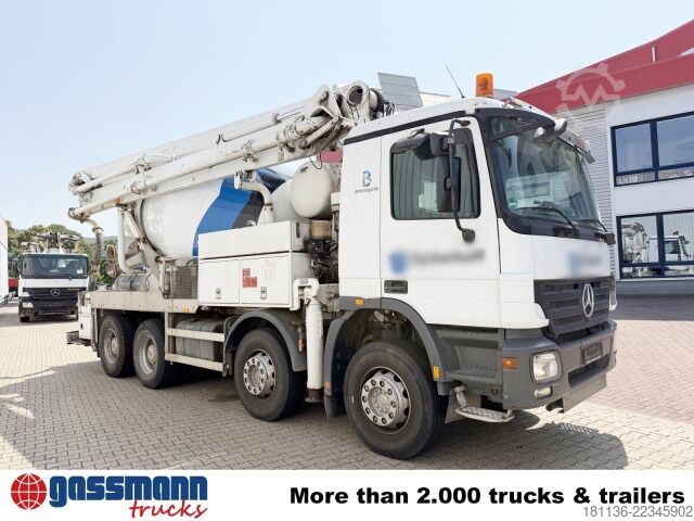 Mobilioji betono maišykla Mercedes-Benz Actros 3236 B 8x4, Stetter-Schwing FBP20-100, 7m³