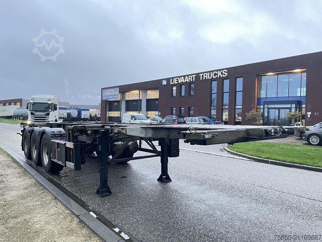 Transporte de contenedores Groenewegen 30CC-14-27 20/30 FT Tank / ADR / NL Trailer
