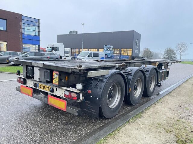 Transporte de contenedores Groenewegen 30CC-14-27 20/30 FT Tank / ADR / NL Trailer