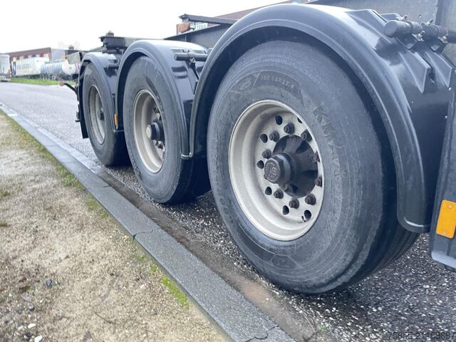 Transporte de contenedores Groenewegen 30CC-14-27 20/30 FT Tank / ADR / NL Trailer