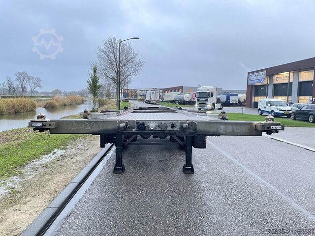 Transporte de contenedores Groenewegen 30CC-14-27 20/30 FT Tank / ADR / NL Trailer