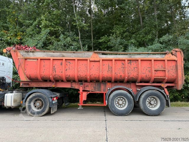 Semi-remorque benne FRUEHAUF Steel Tipper / STEEL suspension