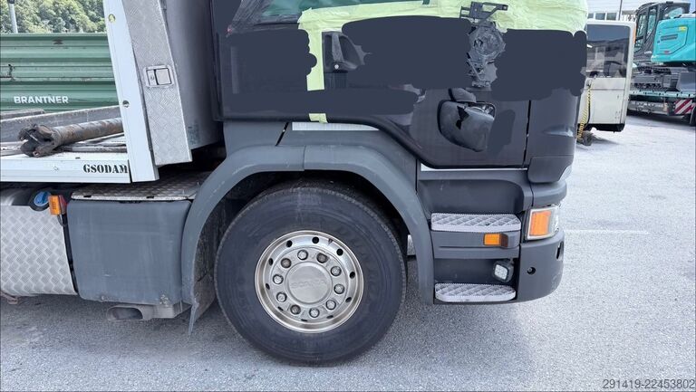 Tomruk kamyonu SCANIA R490 6x4 Holzlkw mit Epsilon Kran Bj 2017